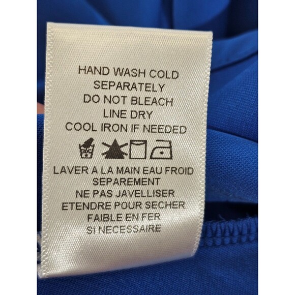 PLEIONE Petite Large Off Shoulder Shift Mini Dress Ruffle Collar Women's NEW NWT - Picture 10 of 10